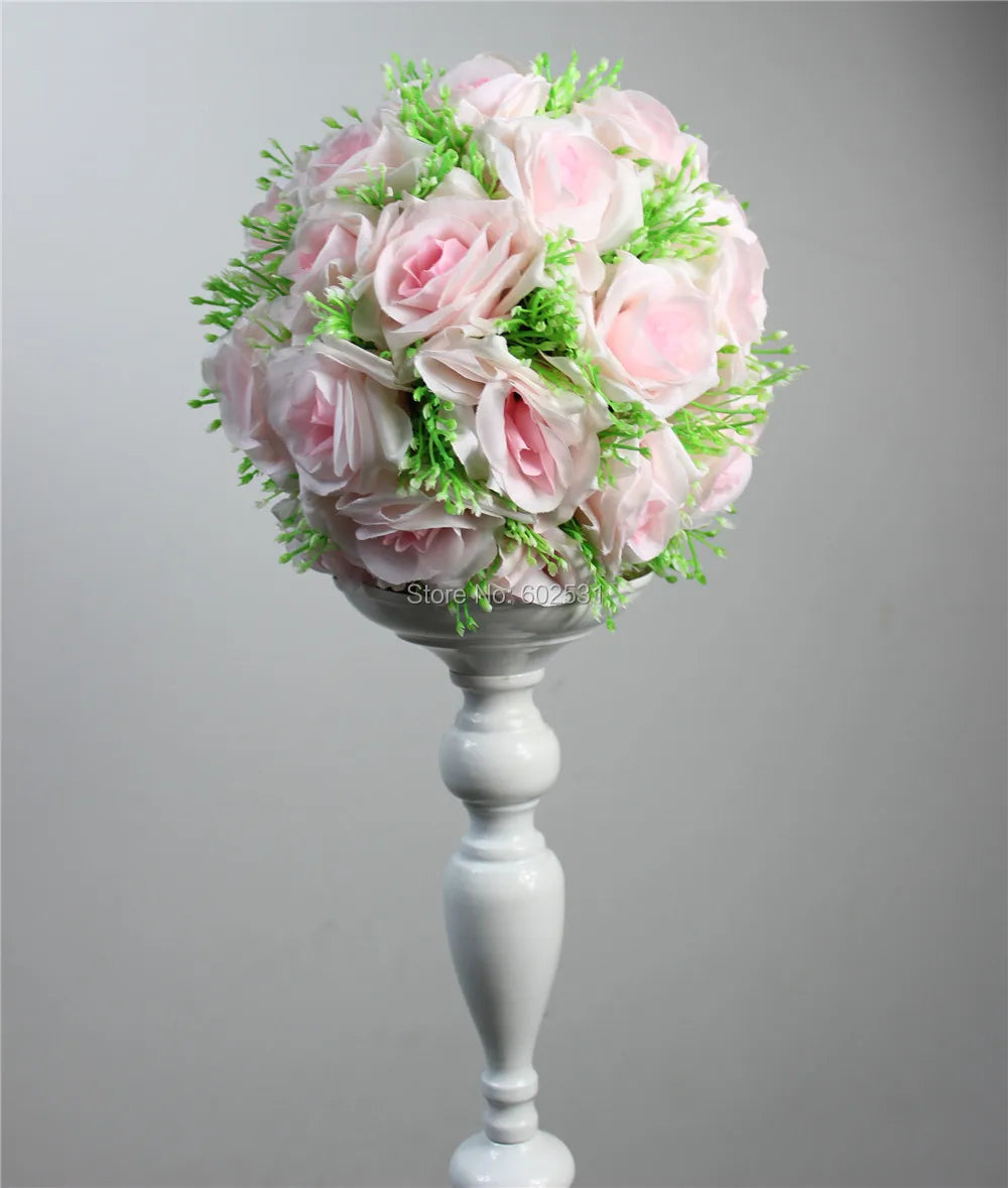 25CM*12pcs Pomander rose ball  wedding kissing flower ball