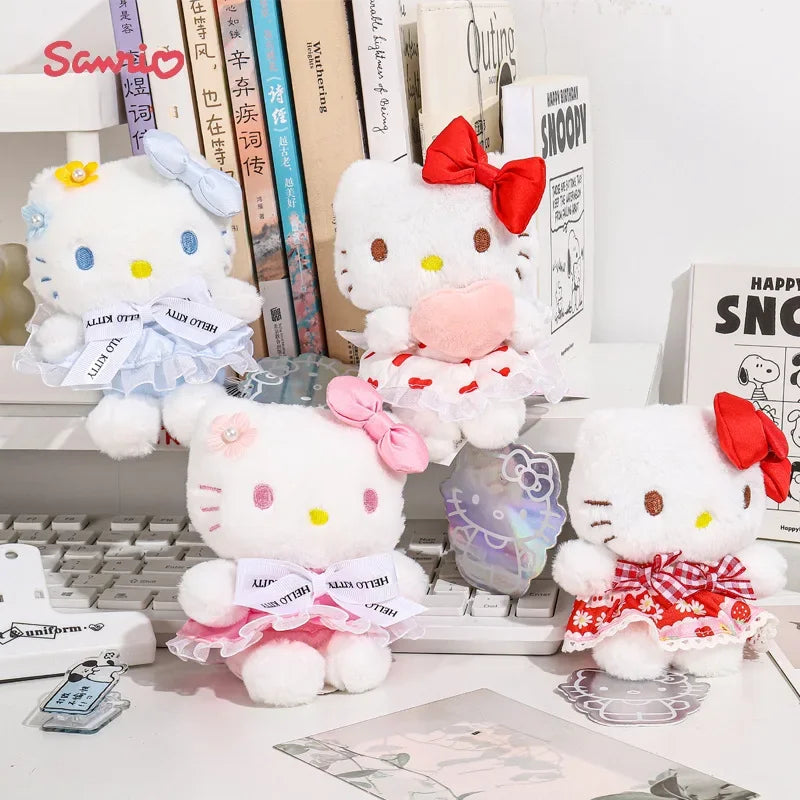 Sanrio Hello Kitty Plush Dolls Key Chains Soft Keychain Bag Pendant