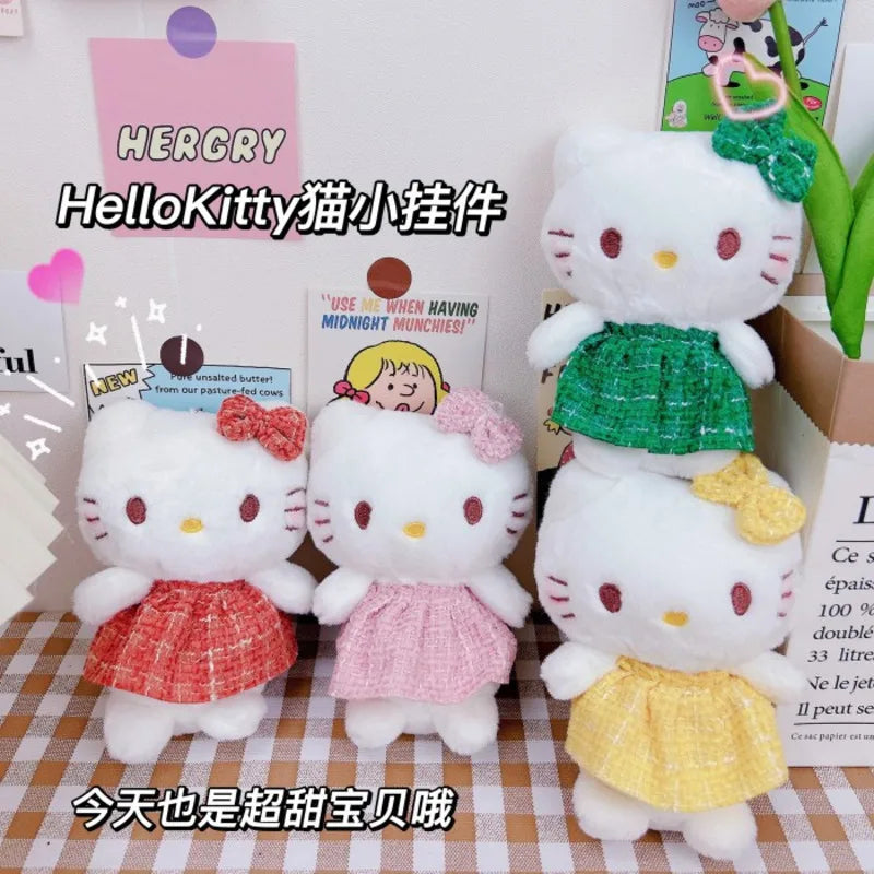 Hello Kitty Kawaii Plush Doll Soft Keychain Sanrio Cartoon