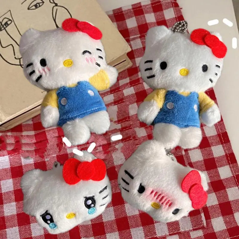 Kawaii Sanrio Keychain Hello Kitty Keyring Doll Bag