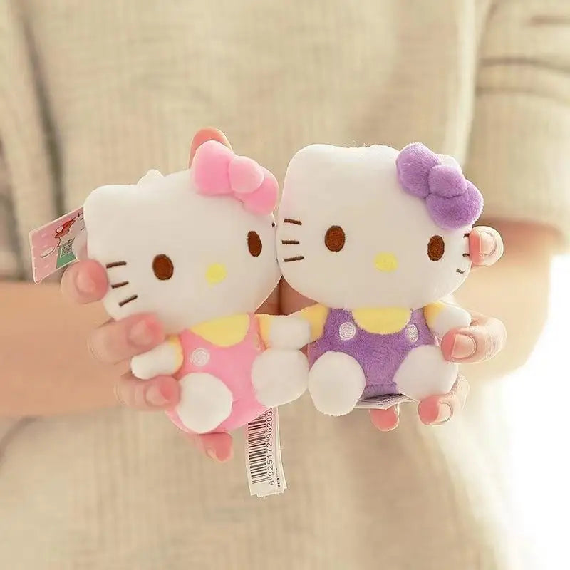 Hello Kitty Plush Pendant Bag Sanrio Keychain Accessories
