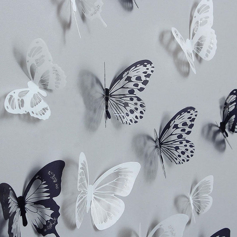 3D Wall Sticker Beautiful Butterfly Living Room for Kids Room Wall Decals Home Decoration