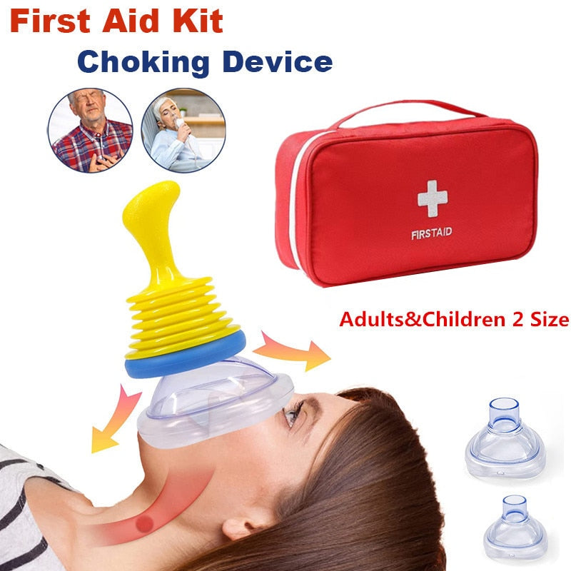 Portable Choking Rescue Device Health Care Choking Emergency Device CPR Asphyxia First Aid Choking Device for Adult Children