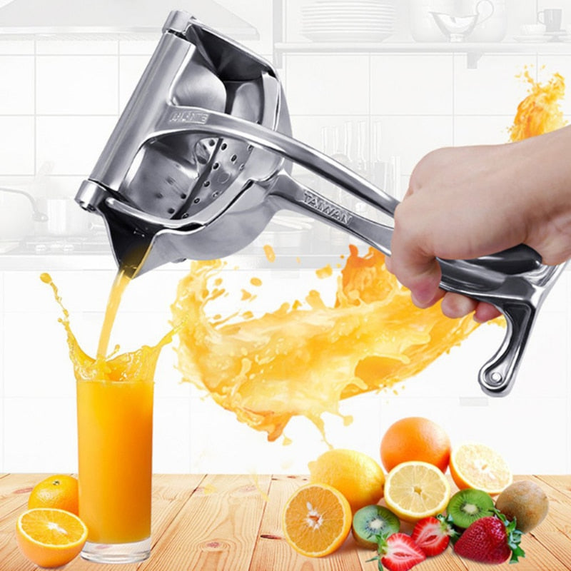 Manual Juice Squeezer Stainless Steel  Hand Pressure Orange Juicer Pomegranate Lemon Squeezer Kitchen Accessories